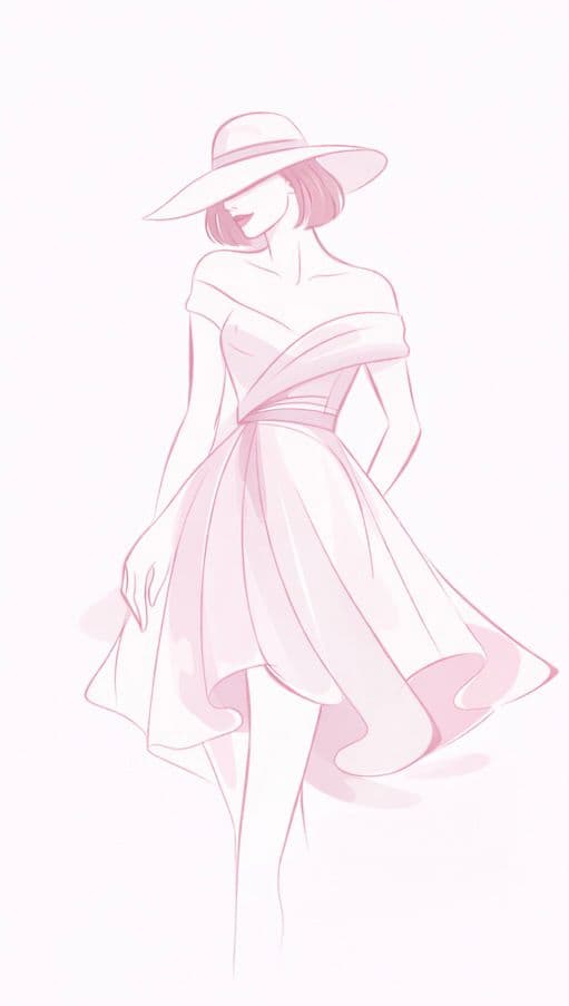 Silhouette élégante